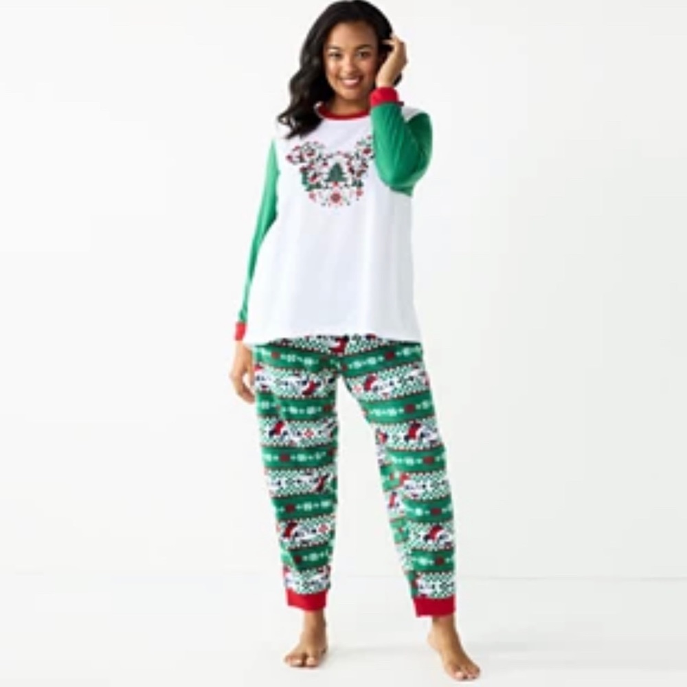 Disney's Mickey Mouse Jammies Holiday Party Mickey" Pajamas Collection - Picture 8 of 8